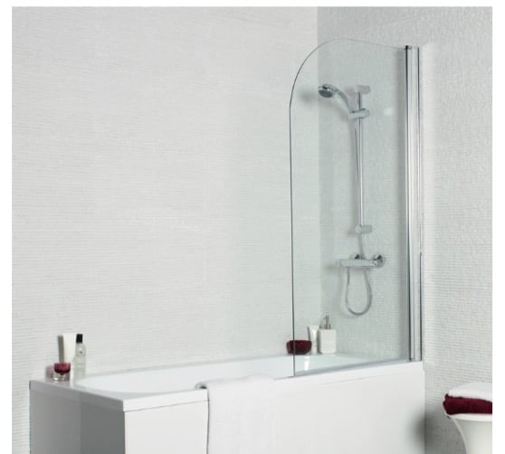 Curved bath shower screen | in Aspley, Nottinghamshire | Gumtree