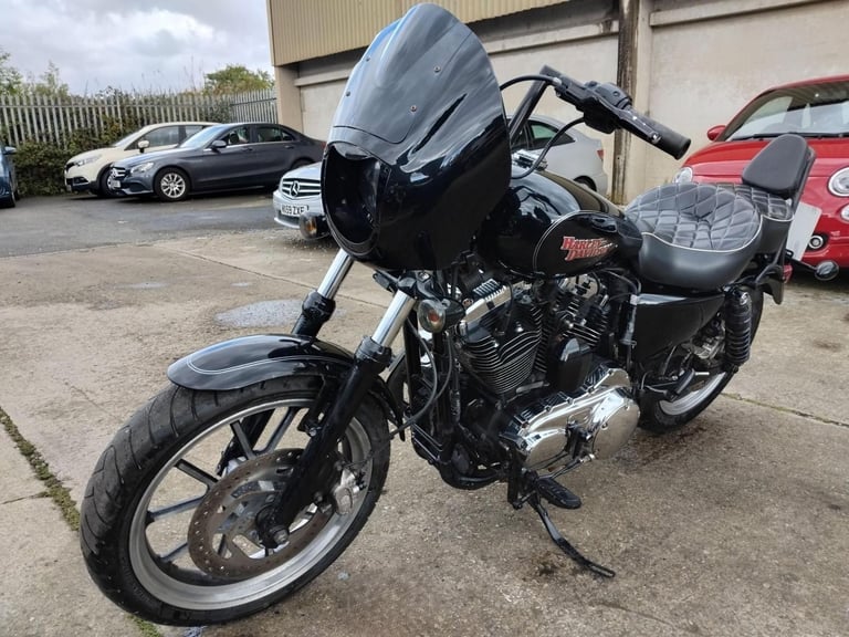 2016 16 HARLEY DAVIDSON XL 1200 T SUPERLOW SPORTSTER 15 XL1200 XL1200T BLACK