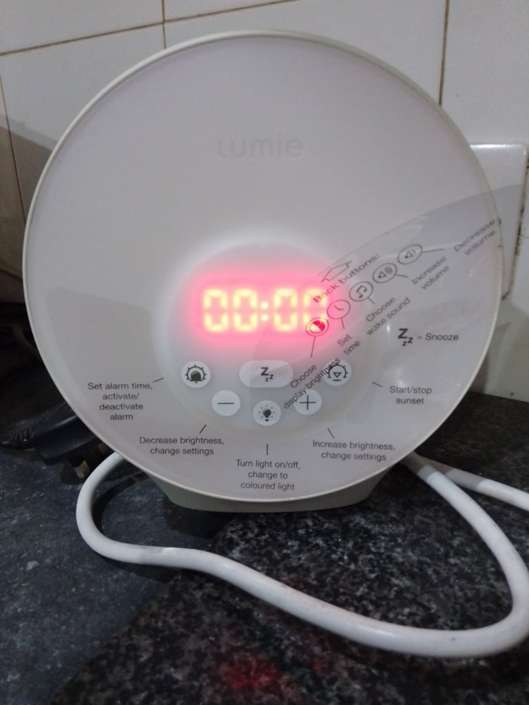 Lumie sunrise alarm new boxed