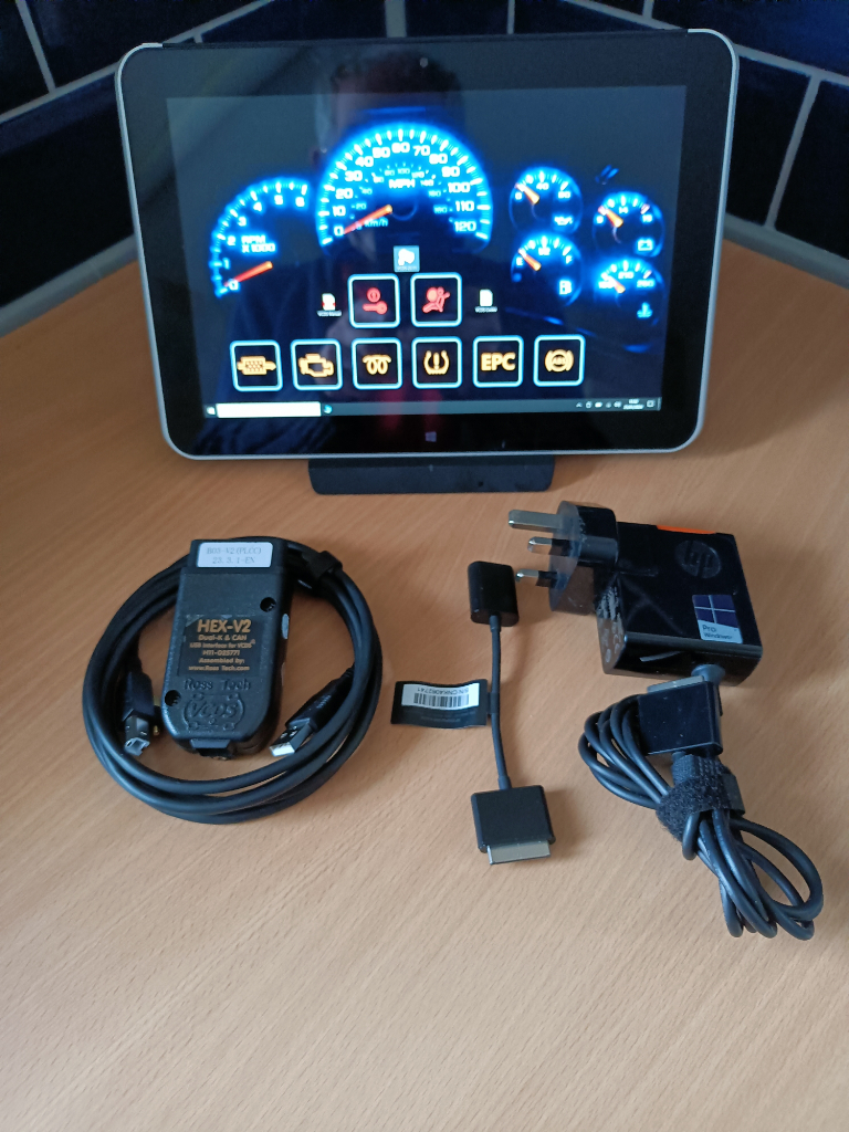 Car - diagnosis HEX-V2, VCDS, OBD2, USB, 3 FIN, with case