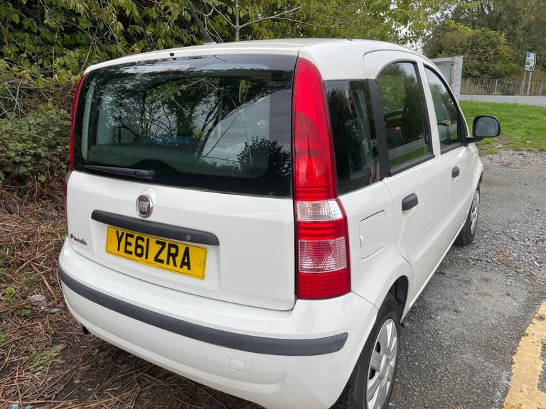 FIAT PANDA 1.2 ACTIVE 61 REG WHITE 5 DOOR TIMING BELT REPLACED MOT MARCH 7TH 2026 TAX £35 YEAR 