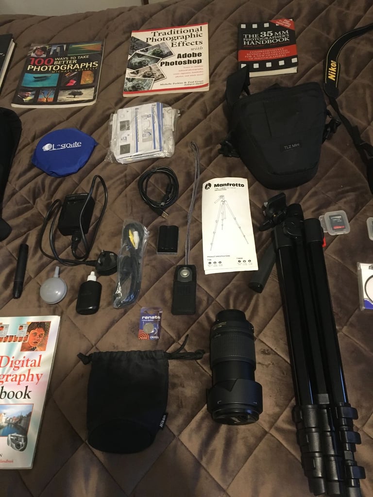 CAMERA WITH ALL  ACCESSORIES