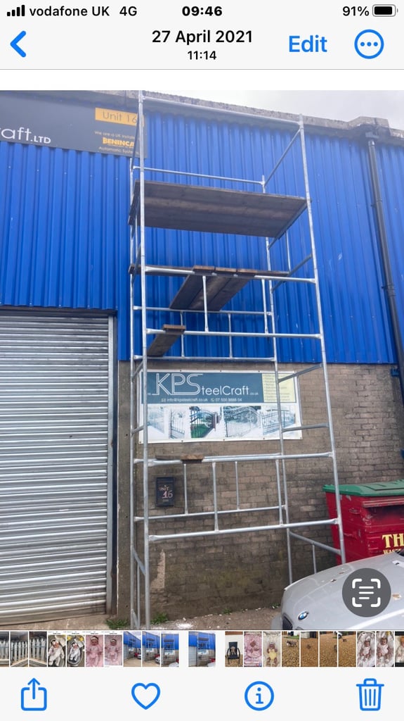 Tower, scaffold new for sale in AshbydelaZouch, Leicestershire