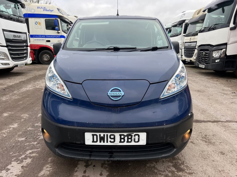 2019 NISSAN NV200 ACENTA 40KwH FULL ELECTRIC PANEL VAN DAMAGED SALVAGE CAT N 