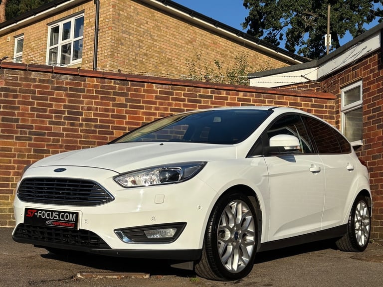 2017 Ford Focus 1.0T EcoBoost Titanium X Hatchback 5dr Petrol Manual. FSH  LOW