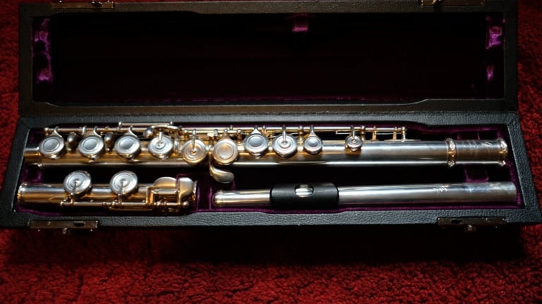 Trevor James Cantible Flute with wooden lip plate