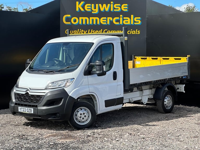 2022 Citroen Relay 2.2 BlueHDi 35 Plus Ready To Run Tipper L2 Euro 6 (s/s) 2dr CHASSIS CAB Diesel...