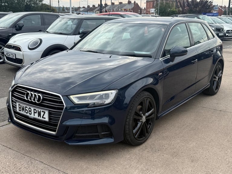 2019 Audi A3 1.6 TDI 30 S line Sportback Euro 6 (s/s) 5dr HATCHBACK Diesel Manual
