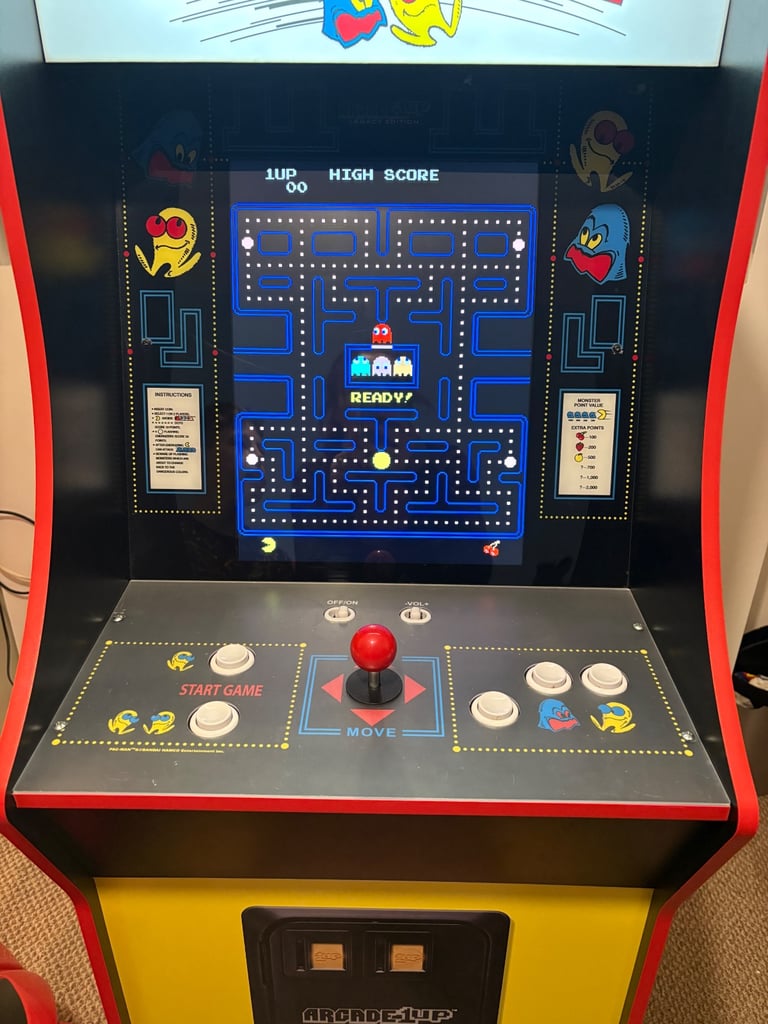 12 In 1 Pac-Man Arcade Machine 