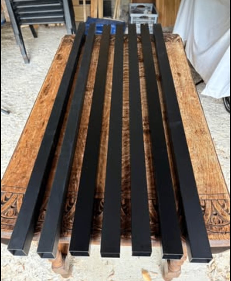 image for Matt Black Metal Spindles