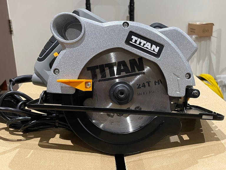 image for TITAN TTB874CSW 1200W 165MM ELECTRIC CIRCULAR SAW 240V