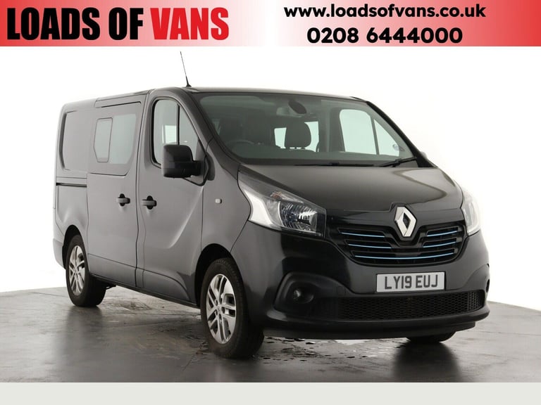 2019 Renault Trafic SL27 ENERGY dCi 125 Sport Nav Crew Van WINDOW VAN DIESEL Manual