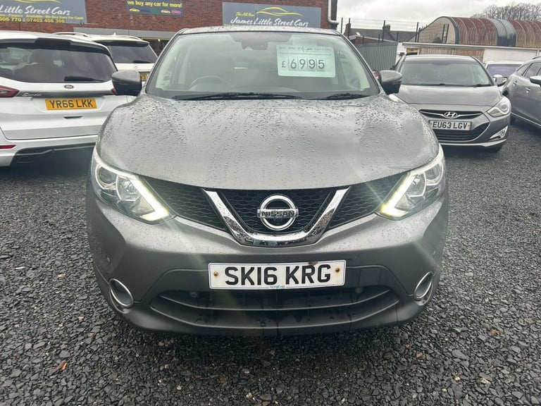 2016 Nissan Qashqai 1.2 DiG-T N-Connecta 5dr HATCHBACK Petrol Manual