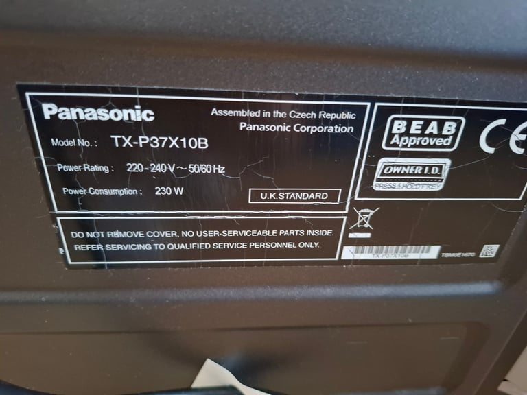 37 inch Panasonic HD Ready TV 