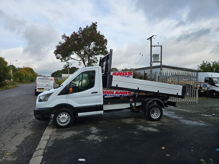 2020 ON 70 PLATE FORD TRANSIT 350 LEADER 130BHP TDCI LWB TRW TIPPER PICK UP ULEZ