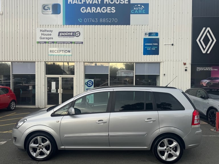 2013 Vauxhall Zafira 1.6i [115] Exclusiv 5dr MPV Petrol Manual