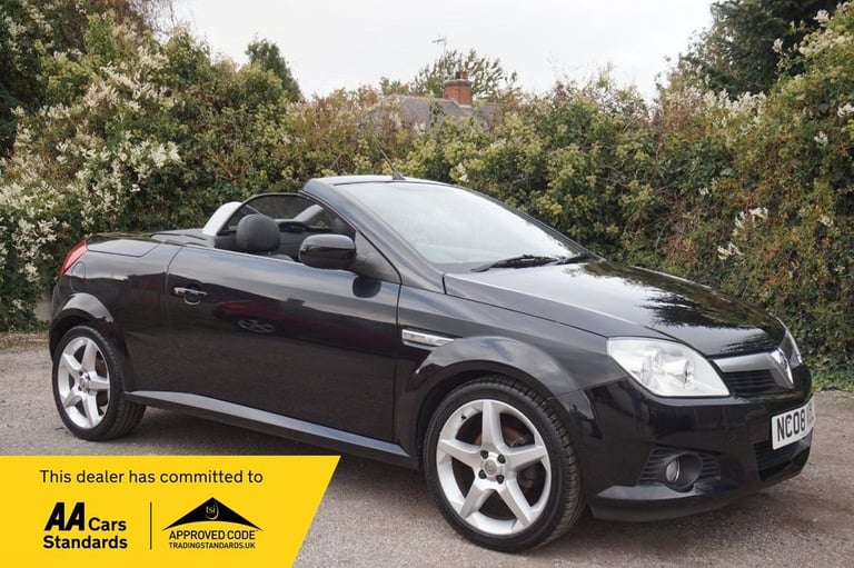 2008 08 VAUXHALL TIGRA 1.8I 16V EXCLUSIV CONVERTIBLE 2DR PETROL MANUAL (A/C) (18