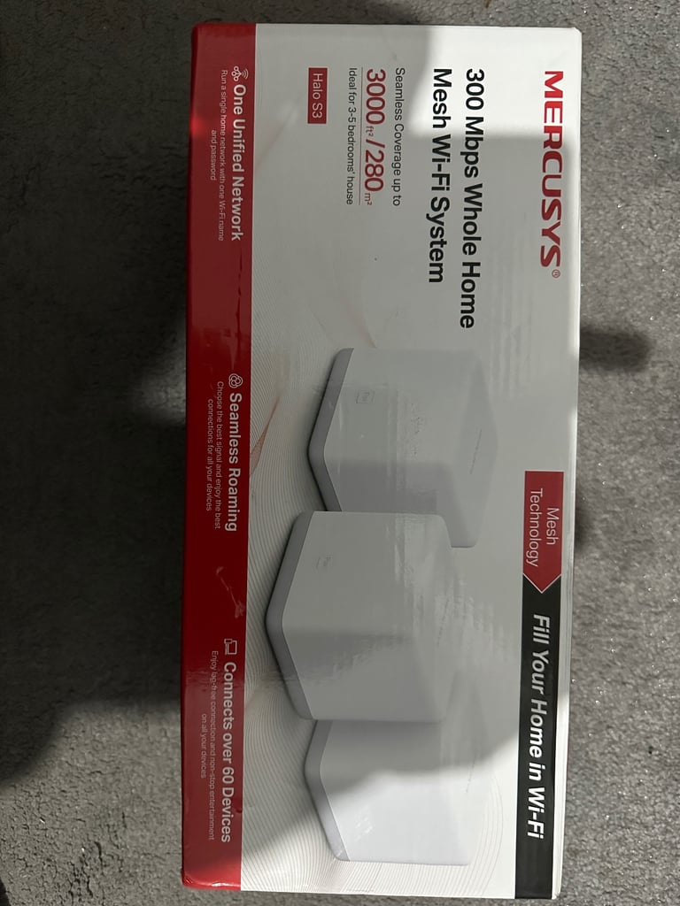image for Mercusys Mesh Technology wi fi system 