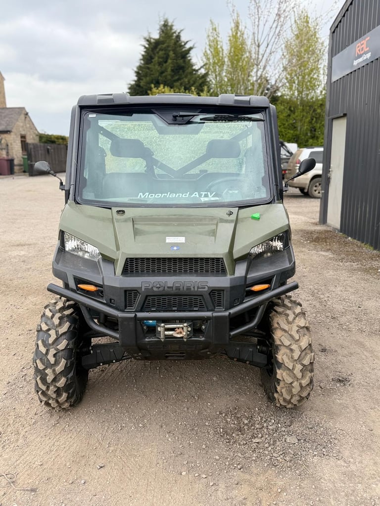 2018 ( 68 ) Polaris Ranger 1000 Diesel fully enclosed cab