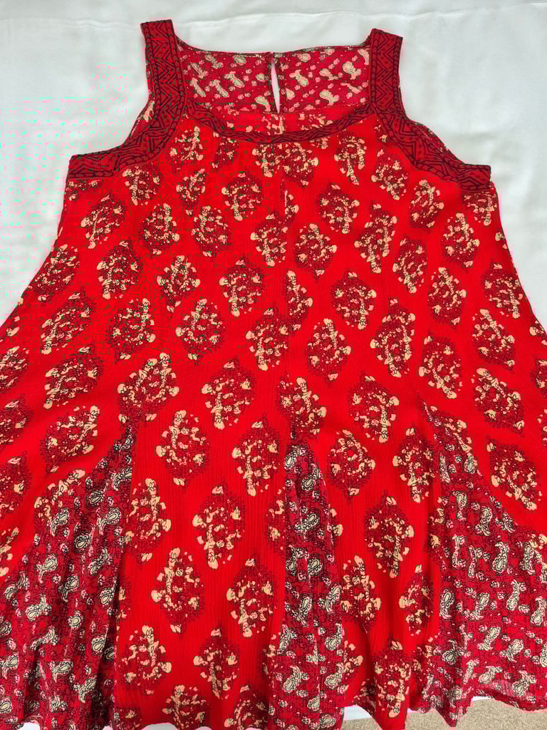 LADIES JOE BROWN TUNIC DRESS SIZE 14