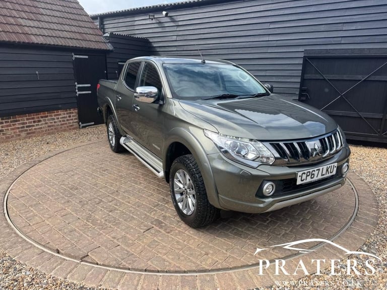 2018 Mitsubishi L200 2.4 DI-D DC Warrior Pickup Double Cab 4dr Diesel Manual 4WD Euro 6 (178 ps) ...