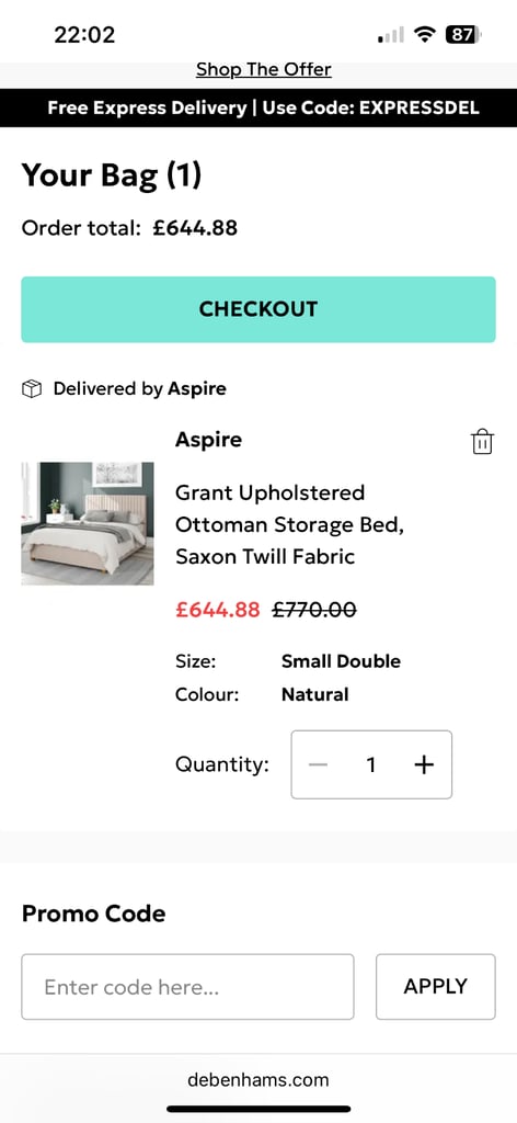 Brand New in Box with Brand New Mattress Included 