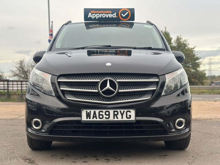 2019 Mercedes-Benz Vito 2.1 116 Diesel Auto PCO Ready 9 Seats CDI Double Cab 5dr ULEZ Free MPV Di...
