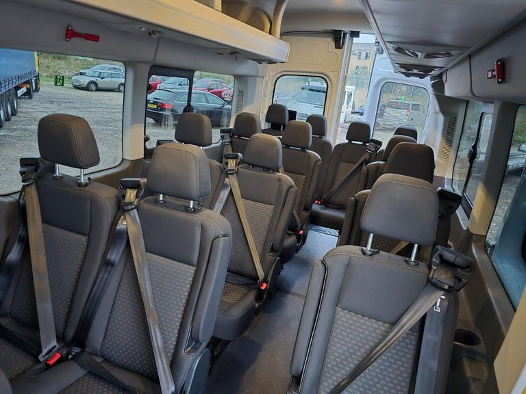 2019 Ford Transit 2.0 460 EcoBlue Trend RWD L4 High Roof Euro 6 (s/s) 5dr (17 Seat, DRW) Minibus ...