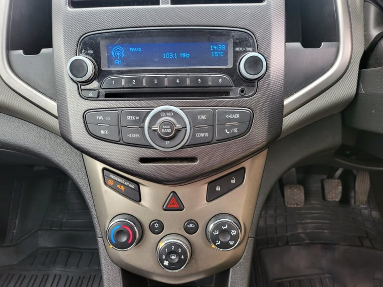 2013 CHEVROLET AVEO 1.4 LTZ ECO 5 DOOR 5 SPEED MANUAL BLACK ULEZ COMPLIANT