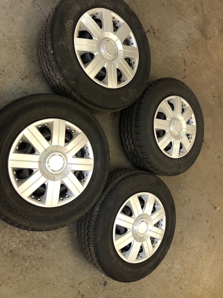 Ford transit custom wheels set of 4 215/65/R15