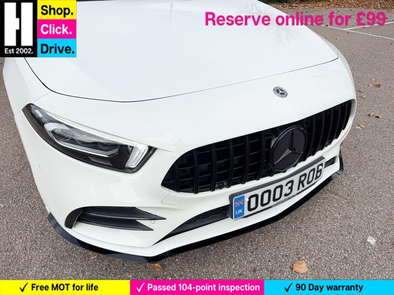  Mercedes-Benz A-Class 2.0 A35 AMG (Premium Plus) Hatchback 5dr Petrol SpdS DCT 4MATIC Euro 6 (s/...