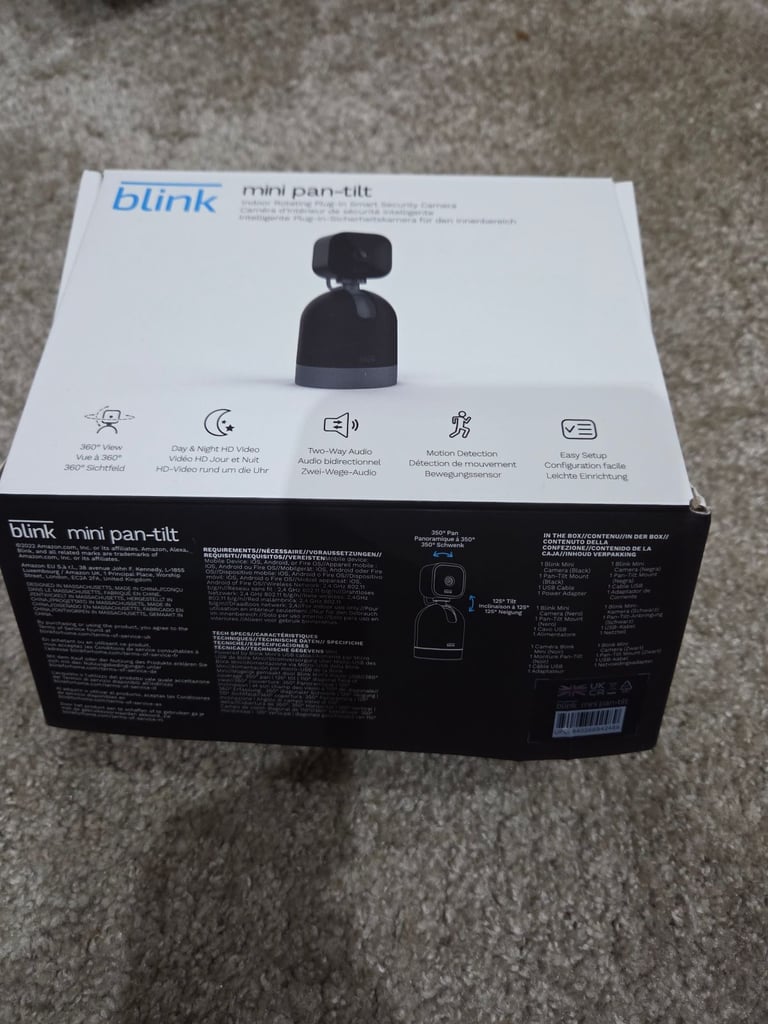 Blink mini pan-tilt camera 