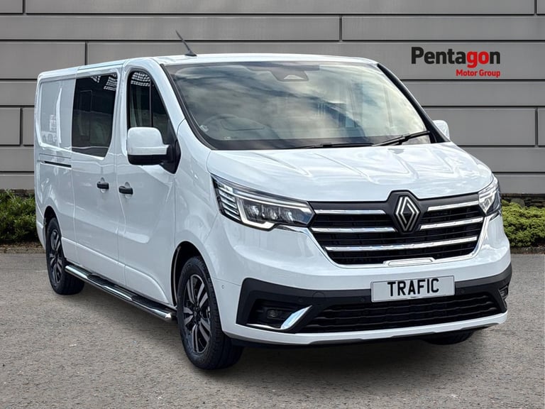  Renault Trafic 2.0 Dci Blue Ll30 Extra Sport Crew Van Double Cab 6dr Diesel