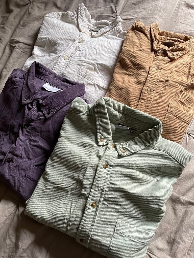 Men’s shirts job lot 4x from asos