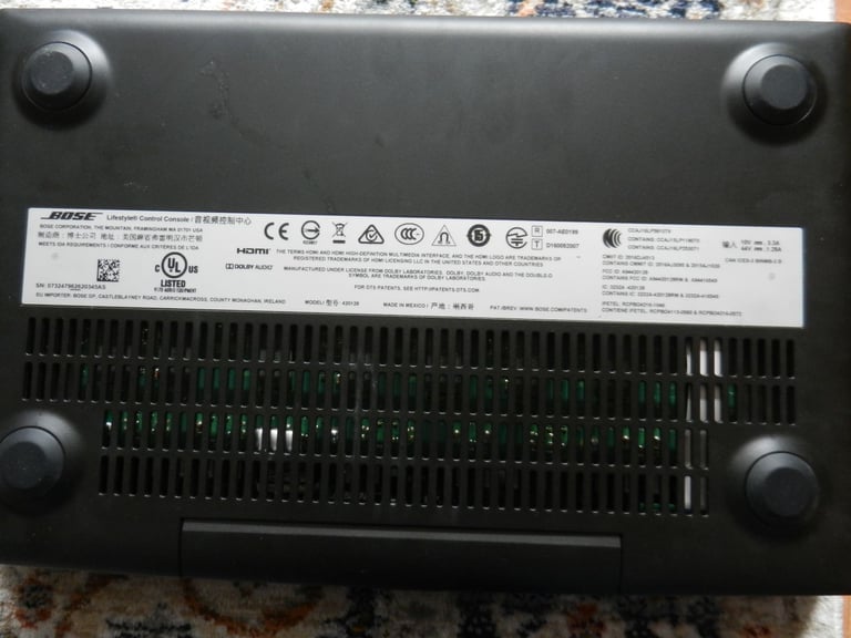 Bose Lifestyle 600 Home Entertainment System.