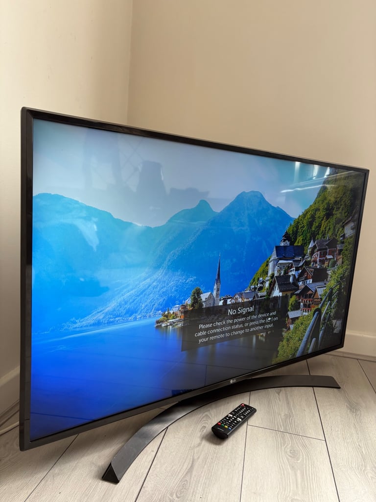 LG 49” 4k UHD Smart TV