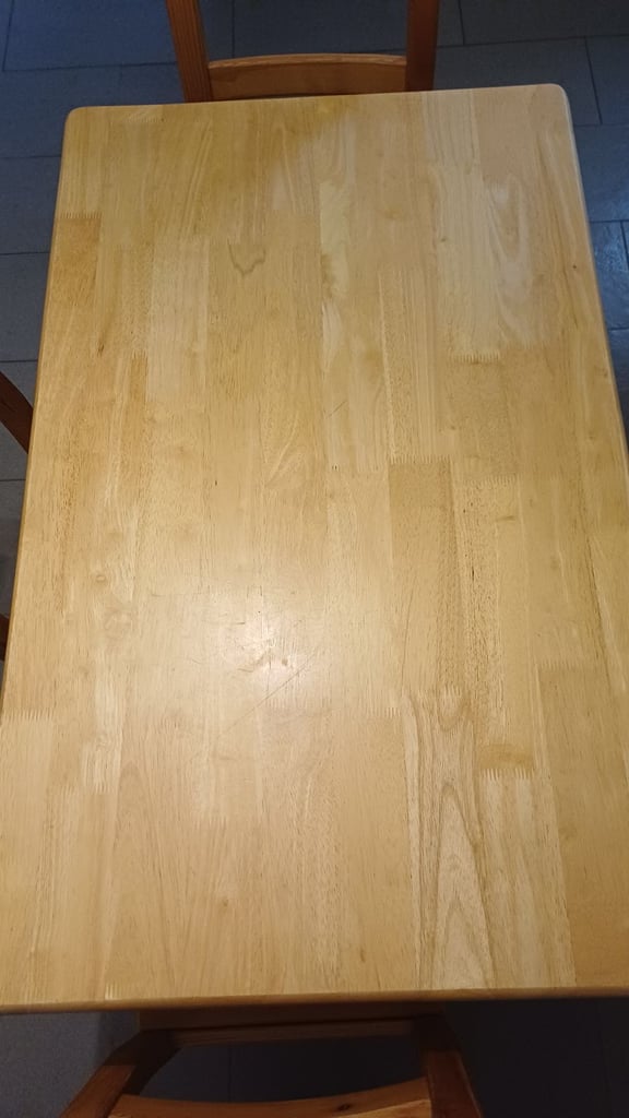  wooden table and chairs 