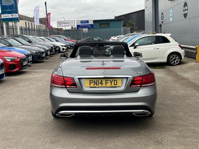 2014 MERCEDES-BENZ E CLASS 2.1 E220 CDI AMG SPORT CABRIOLET 2DR DIESEL G-TRONIC+