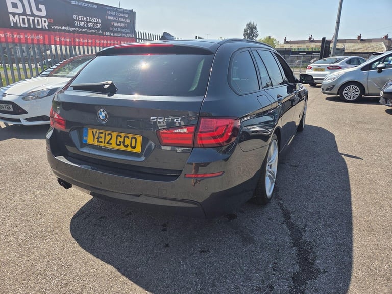 2012 BMW 5 Series 2.0 520d M Sport Touring Steptronic Euro 5 (s/s) 5dr ESTATE Diesel Automatic