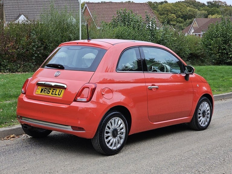 2016 Fiat 500 1.2 Lounge 3dr HATCHBACK PETROL Manual