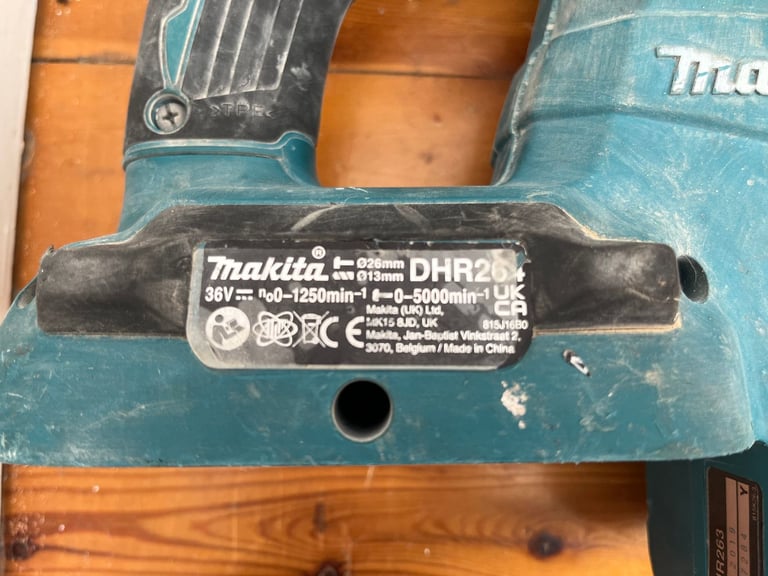 image for Makita DHR264 Twin 18V (36V) 3 Stage SDS + Rotary Hammer Drill (BODY ONLY)