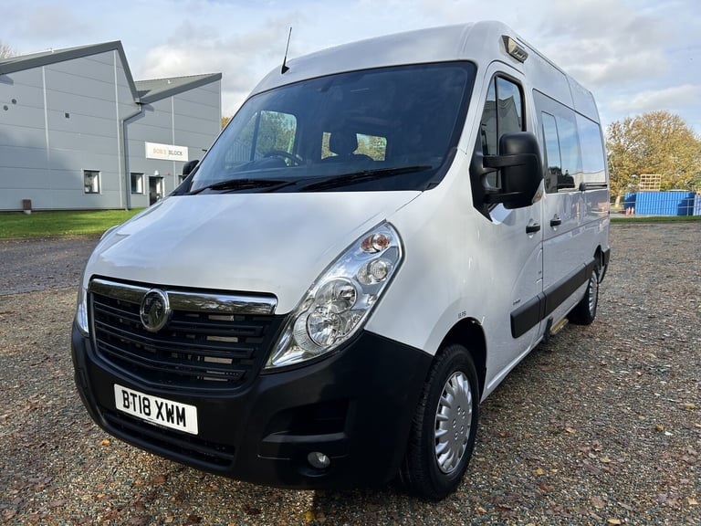 2018 VAUXHALL MOVANO 2.3 CDTi 130 WELFARE MESS CREWCAB VAN MWB CAMPER CONVERSION