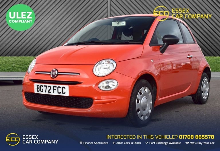 2022 Fiat 500 1.0 MHEV Pop Hatchback 3dr Petrol Manual Euro 6 (s/s) (70 bhp) Hatchback Petrol Manual
