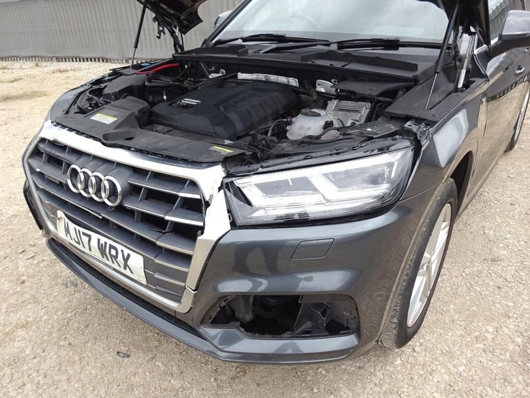 2017 17 REG AUDI Q5 S LINE TDI QUATTRO DIESEL AUTO DAMAGED REPAIRABLE SALVAGE