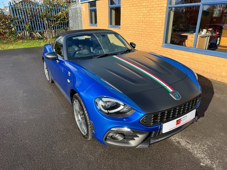 2017 Abarth 124 Spider 1.4 T MultiAir 2dr CONVERTIBLE Petrol Manual