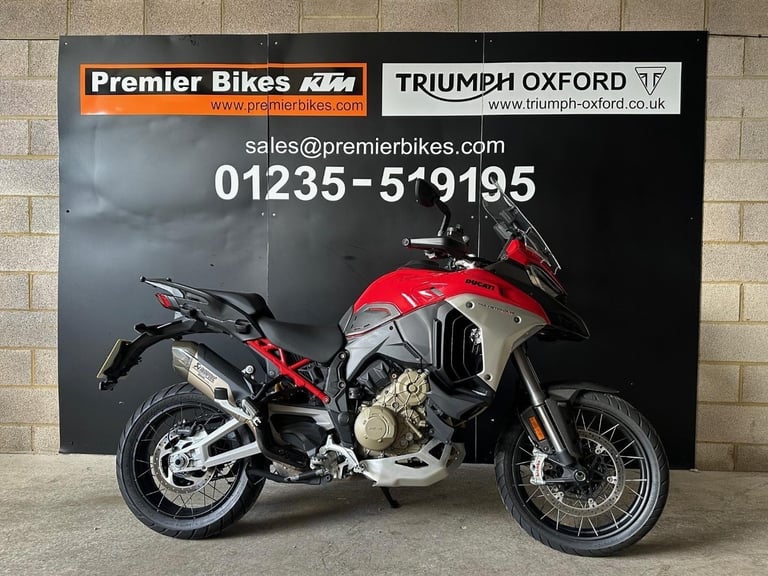 image for STUNNING SUPER LOW MILEAGE 2023/23 DUCATI MULTISTRADA V4 RALLY MOTORCYCLE 