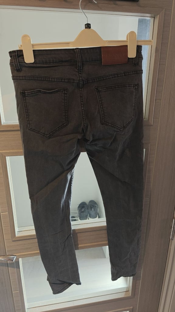 Grey Blakely jeans size Small (S)