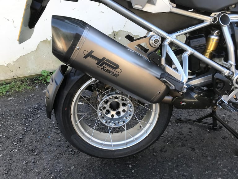 BMW R1200 GS-TE, 2015(65), 24,895 MILES, FSH, AKROPOVIC, SPOKE WHEEL, £6695