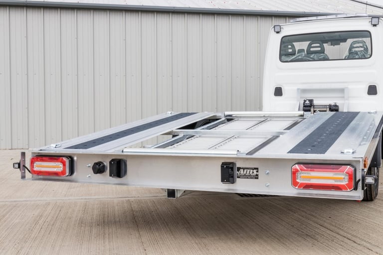 CRAFTER MOVANO ALUMINIUM RECOVERY TRUCK BODY BEAVERTAIL BODY CAR TRANSPORTER