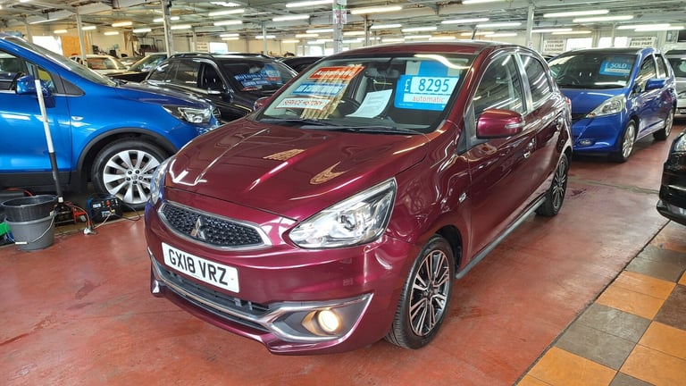 2018 Mitsubishi Mirage 1.2 Juro CVT Automatic 5-Door From £7,495 + Retail Package HATCHBACK Petro...
